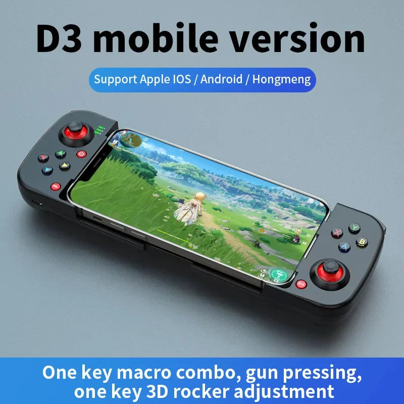 Wireless Bluetooth Stretchable Game Controller For Apple & Android Mobile Phone