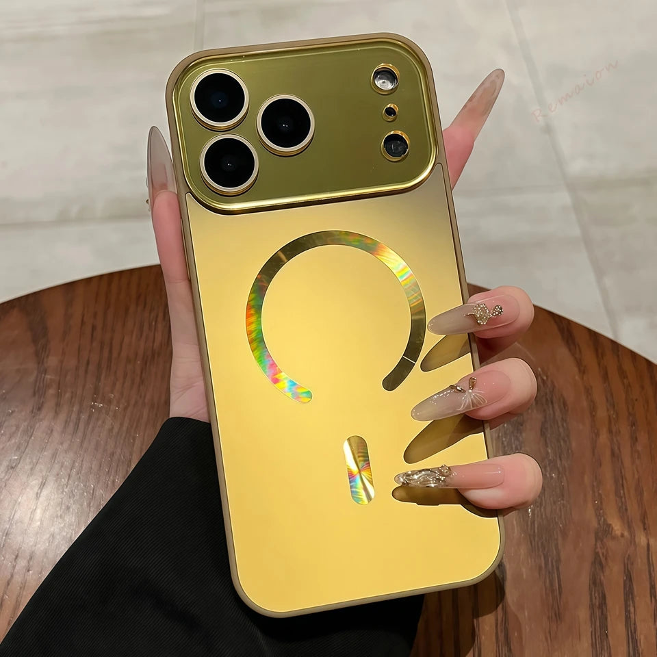 Apple iPhone - Titanium Magnetic Mirror Case
