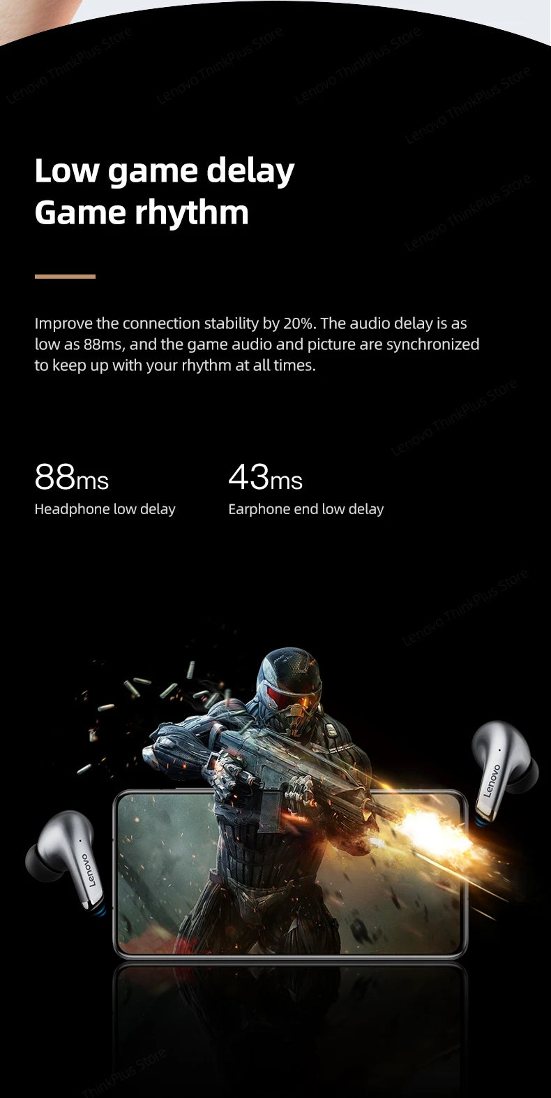 Lenovo Bluetooth Wireless TWS Earphones