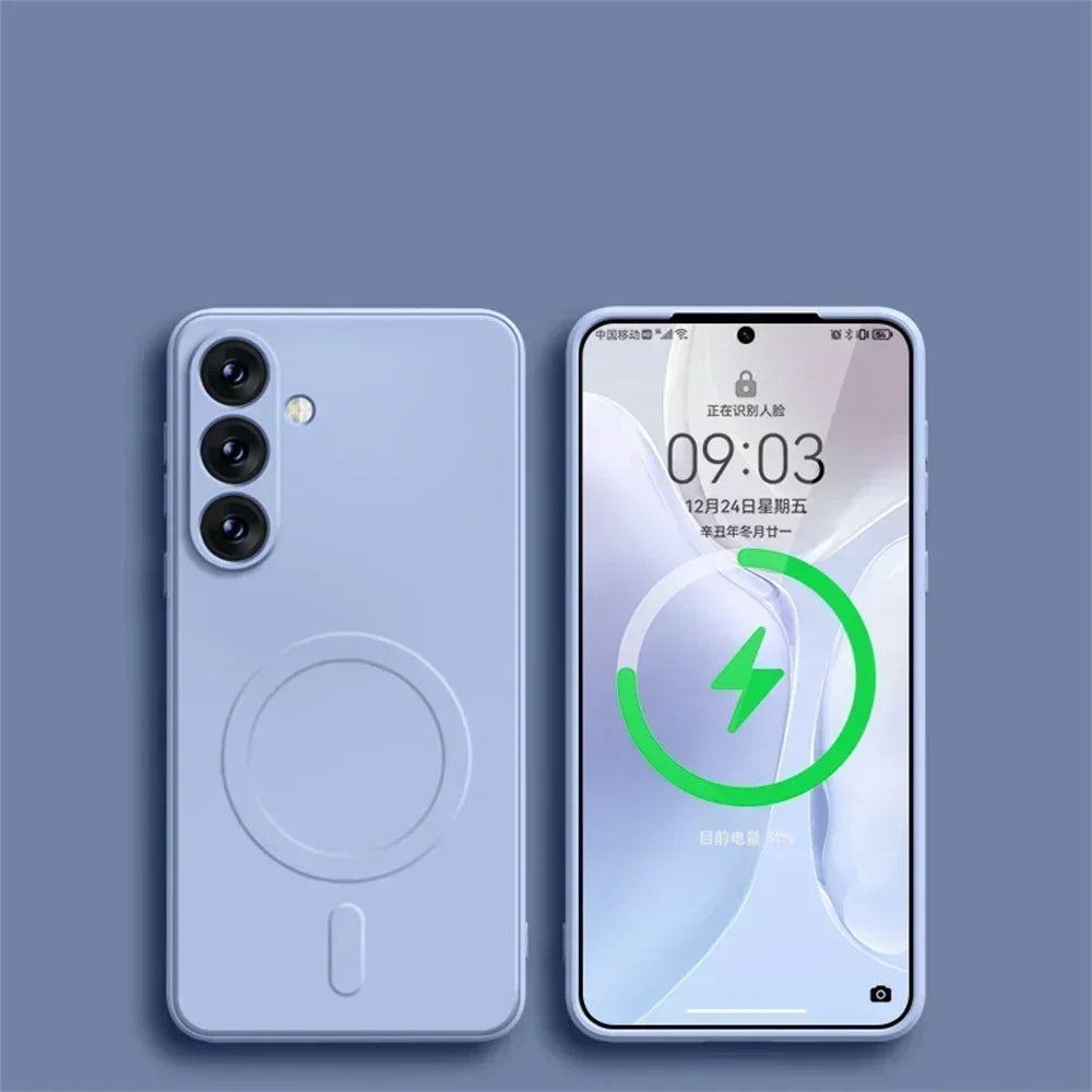 Samsung Galaxy Liquid Silicone Magsafe Case