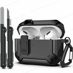 AirPod Pro Gen 2 & 3 Rugged Cover Case with Cleaner Kit