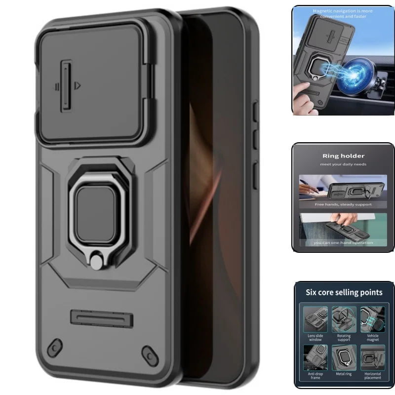 Xiaomi 15T Shockproof Heavy Duty Rugged Kickstand Cover