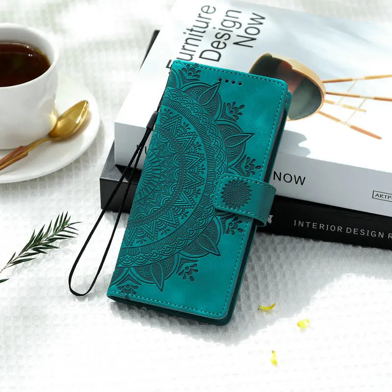 Apple iPhone Magnet Leather Wallet Case