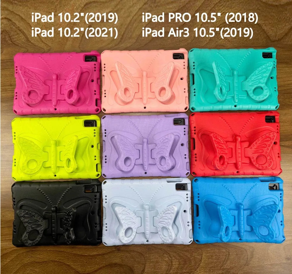 Apple iPad Kids Cartoon Silicone Case