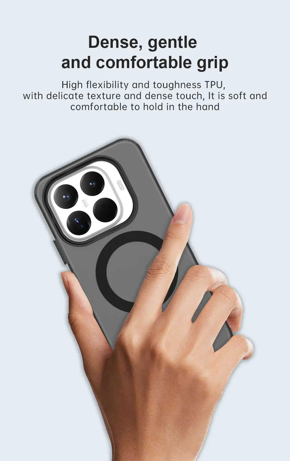 Xiaomi 15T & Pro Soft Slim Transparent Magsafe Phone Case