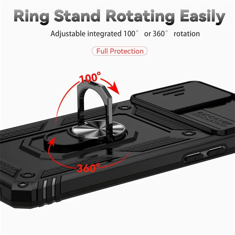 OPPO Armor Shockproof Magsafe Phone Case with Stand