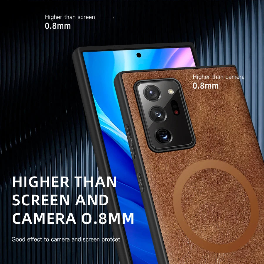 Samsung Galaxy Note Luxury PU Leather Case