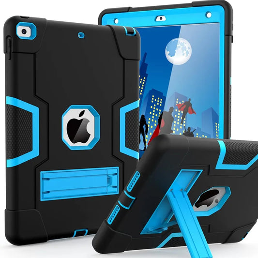 Apple iPad Armor Shockproof Kids Tablet Case with Stand