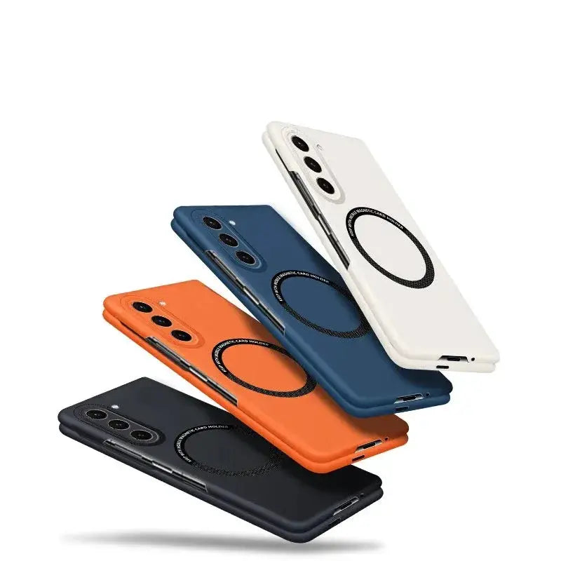 Ultra Thin Skin Feel Case for Samsung Galaxy Z Fold 3 4 5 6 7 8 Ultra Fold8 for Magsafe Magnetic Wireless Charging ZFold7 Cover by Mobile Supplies Online