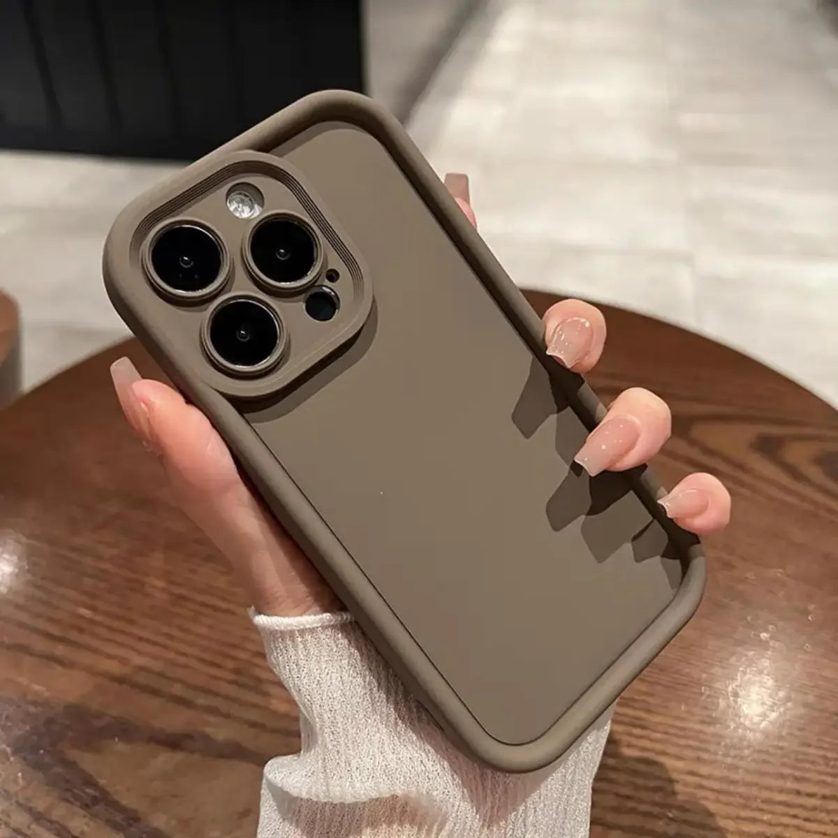 Apple iPhone Luxury Candy Color Silicone Phone Case