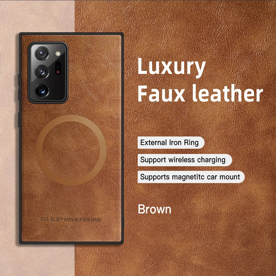 Samsung Galaxy Note Luxury PU Leather Case