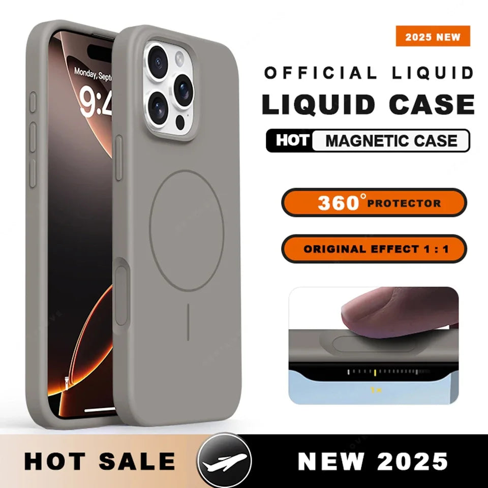 Apple iPhone Magsafe Silicone Phone Case