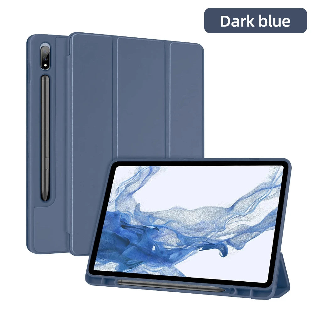 Samsung Galaxy Tablet Magnetic Silicone Folding Case
