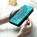 Samsung Galaxy Embossed Leather Flip Case