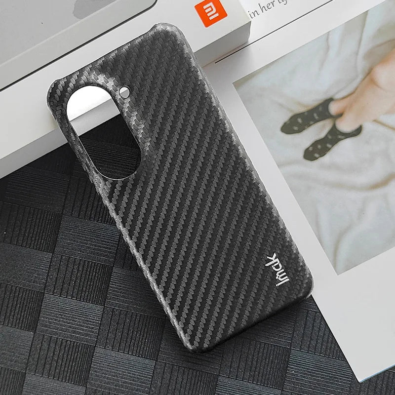 Asus Zenfone 9 5G Carbon Fiber Back Cover Slim Matte Shockproof