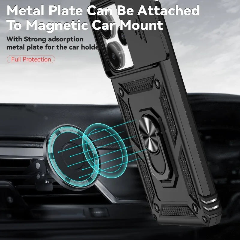 Xiaomi Heavy Duty Case with Camera Protector and Kickstand