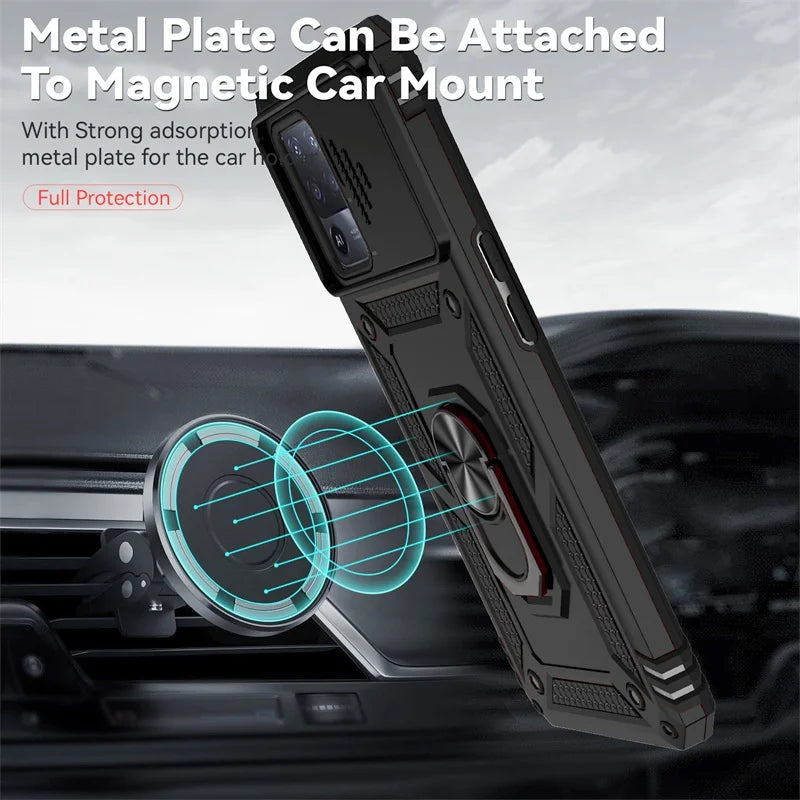 OPPO Armor Shockproof Magsafe Phone Case with Stand