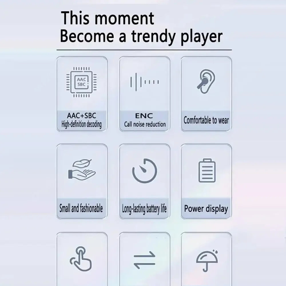 Premium Bluetooth Wireless Ear Pods