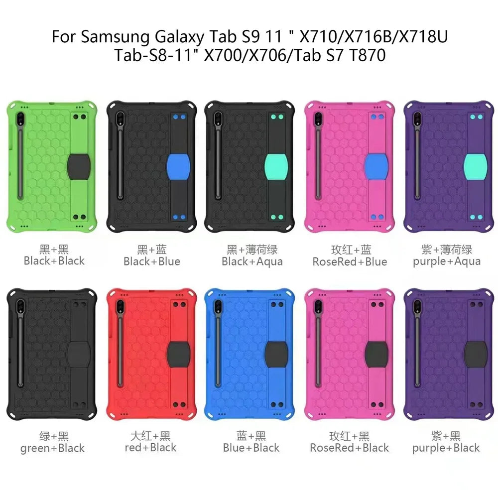Samsung Galaxy Tablet Case - S10 FE S9 S8 S7