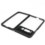 For Google Pixel Fold Case Cover Google Pixel Fold Capa Black Frame Shockproof Back Len Protector Clear Fundas Google Pixel Fold by Mobile Supplies Online