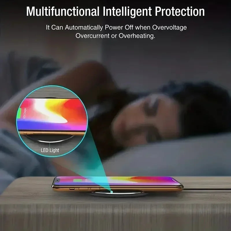 100W Wireless Fast Charging Docking Station - Apple & Android