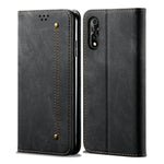 Vivo V17 Neo Wallet Case Leather Card Holder Flip Cover