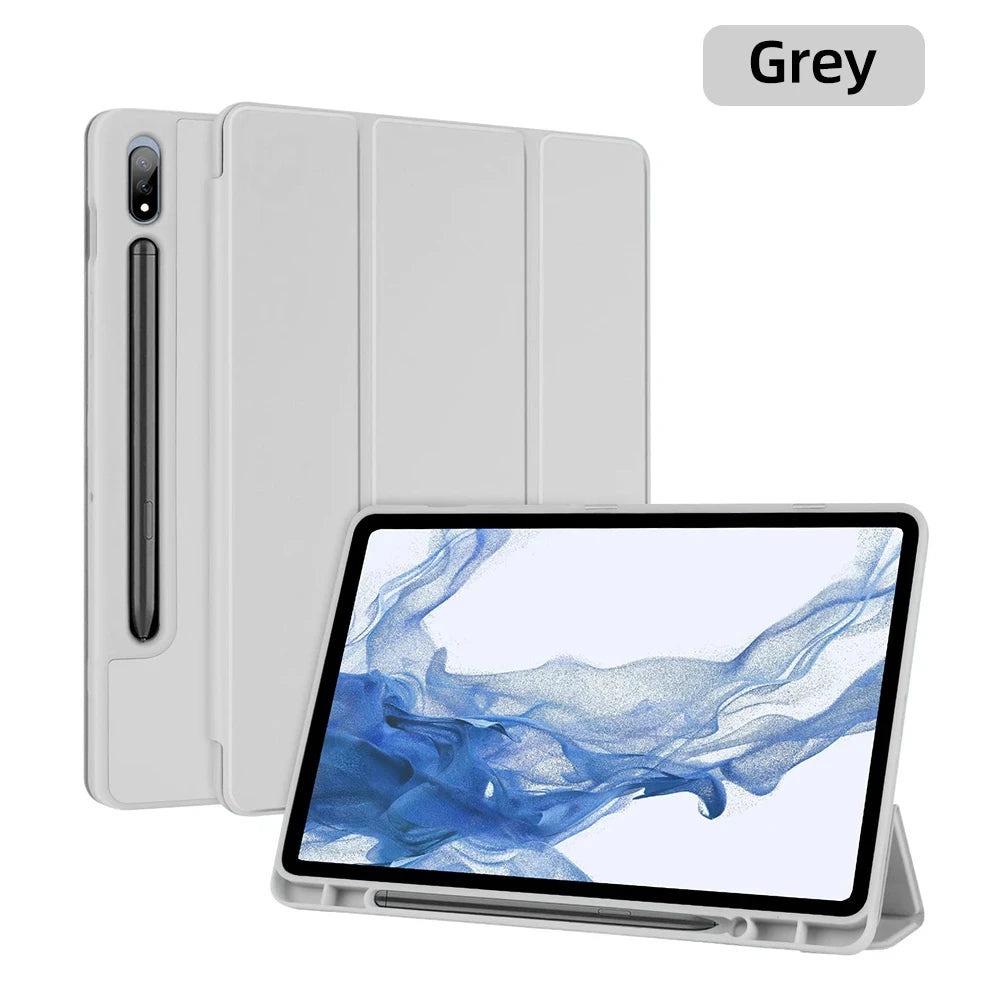 Samsung Galaxy Tablet Magnetic Silicone Folding Case