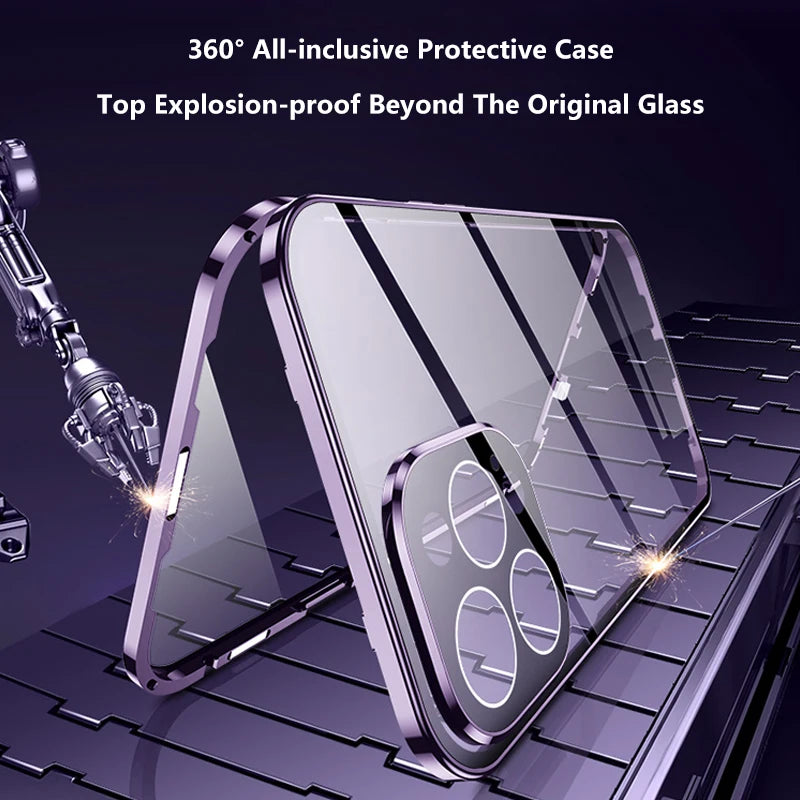 Apple iPhone 360° Full Protection Privacy Phone Case