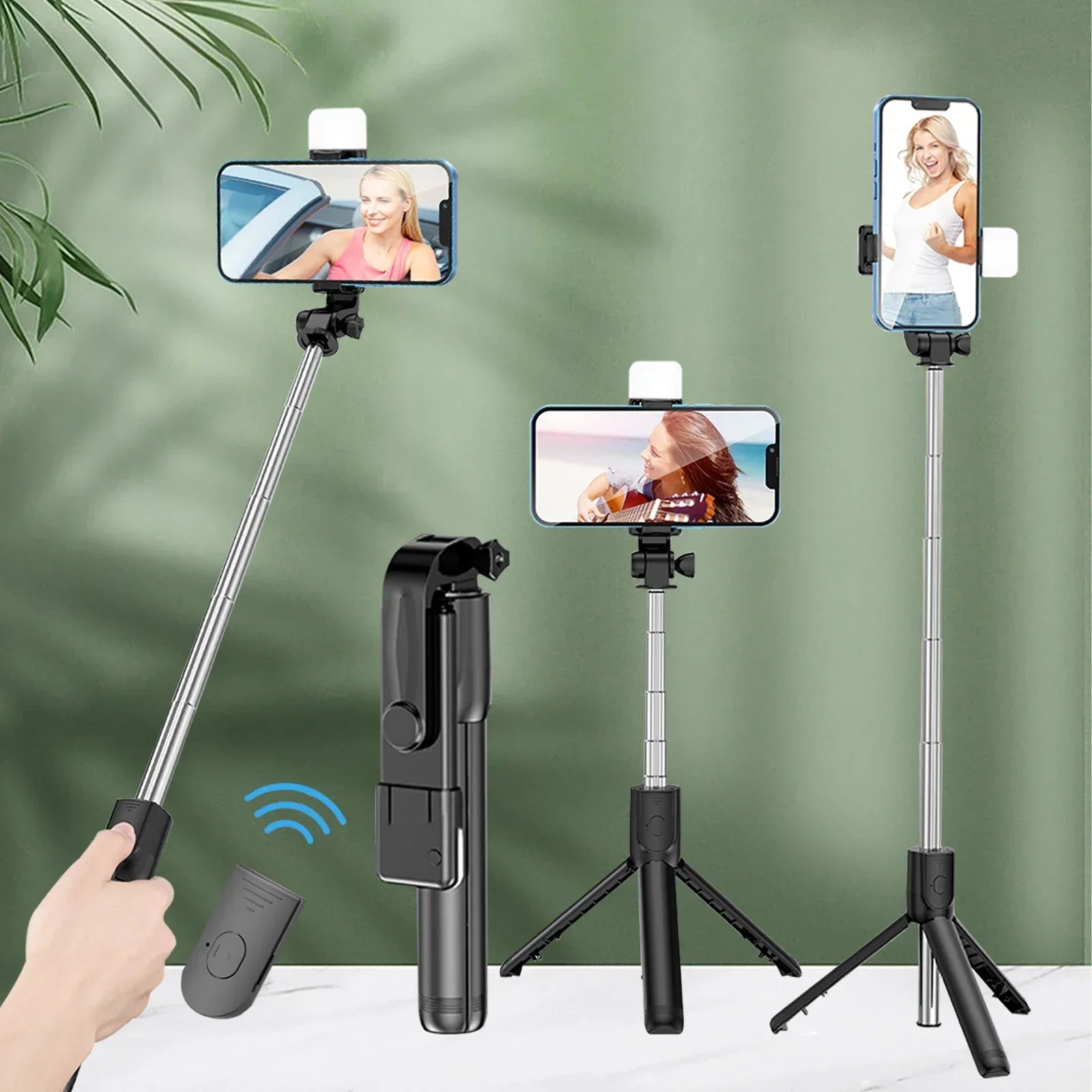 Extendable Selfie Stick & Tripod All-in-One