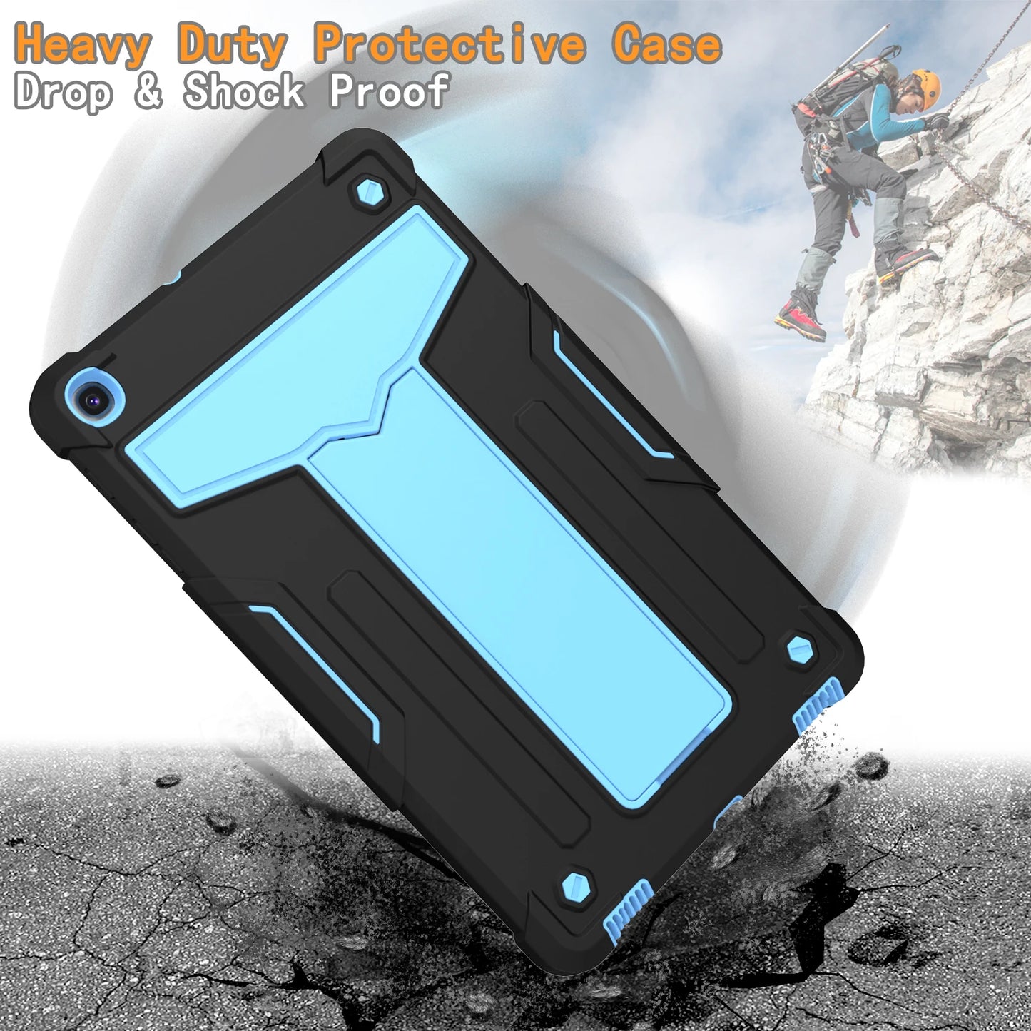 Samsung Galaxy Tablet Hybrid Shockproof Case with Kickstand