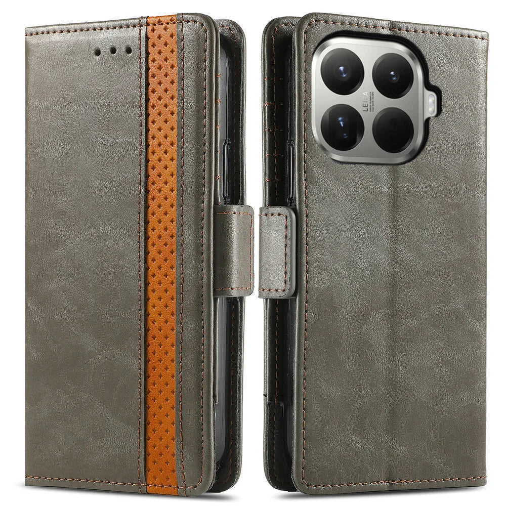 Xiaomi 15T Pro 5G Flip Case RFID Leather Magnetic Wallet 360 Protection