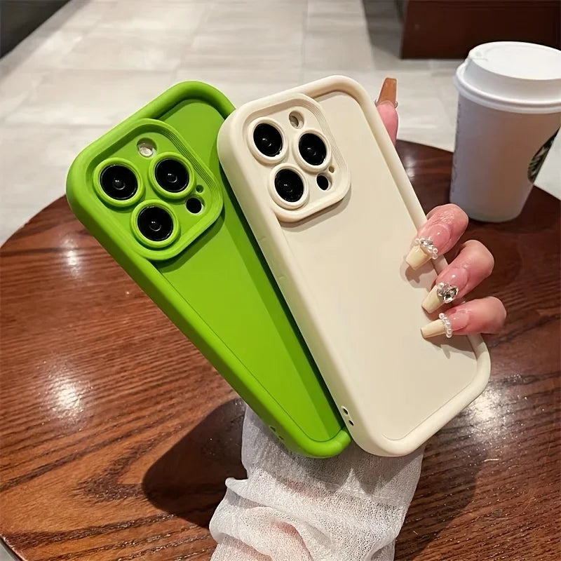 Apple iPhone Luxury Candy Color Silicone Phone Case