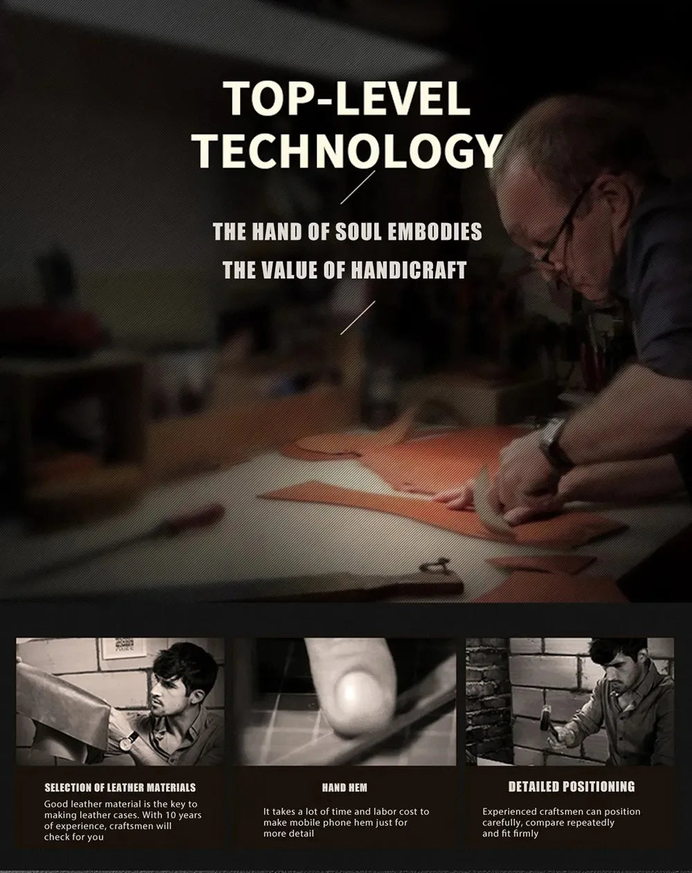 Apple iPhone Soft Leather Case