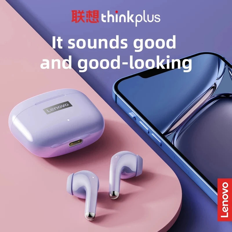 Lenovo Multi-Colour Bluetooth Wireless TWS Earphones