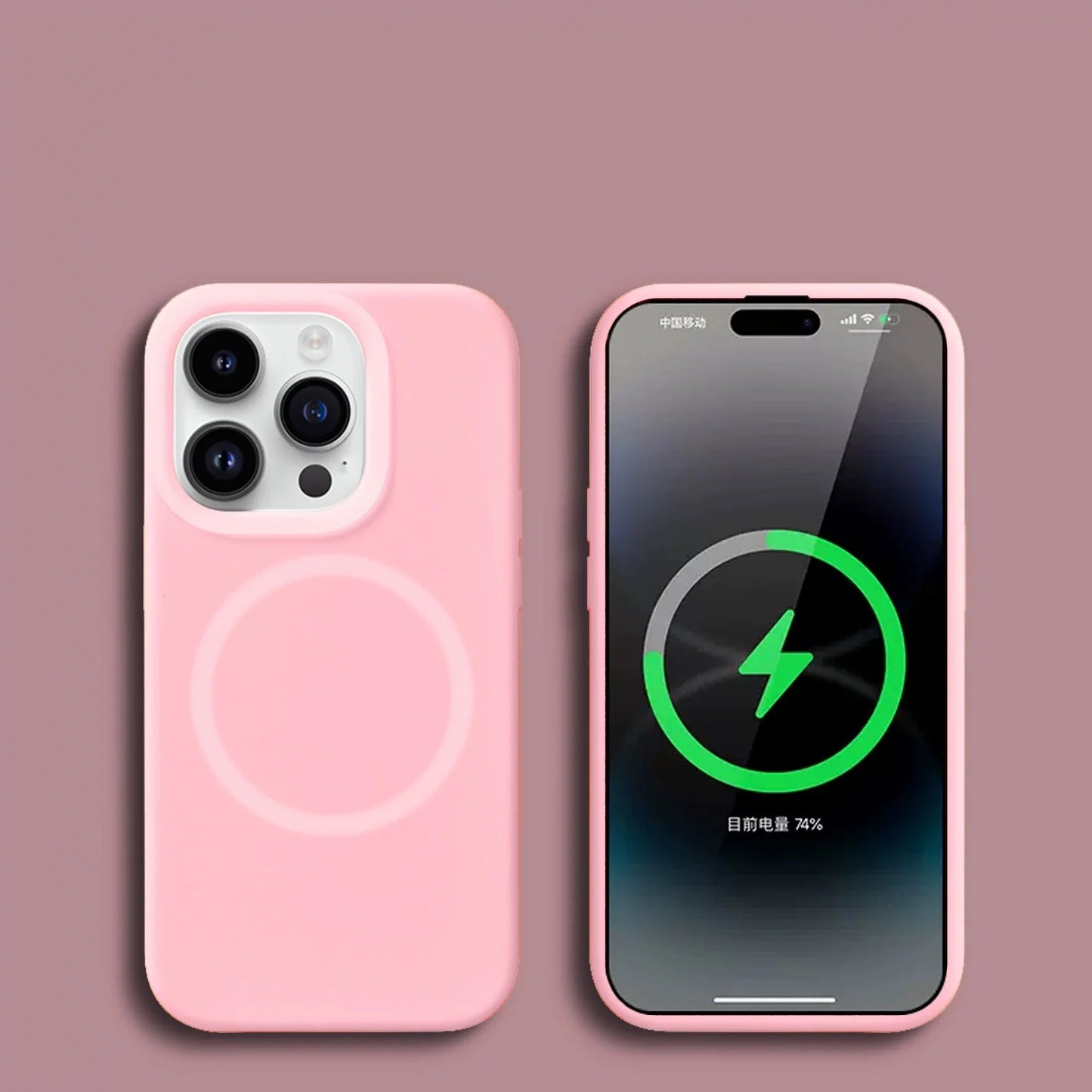 Apple iPhone Premium iPhone Liquid Jelly Magsafe Case