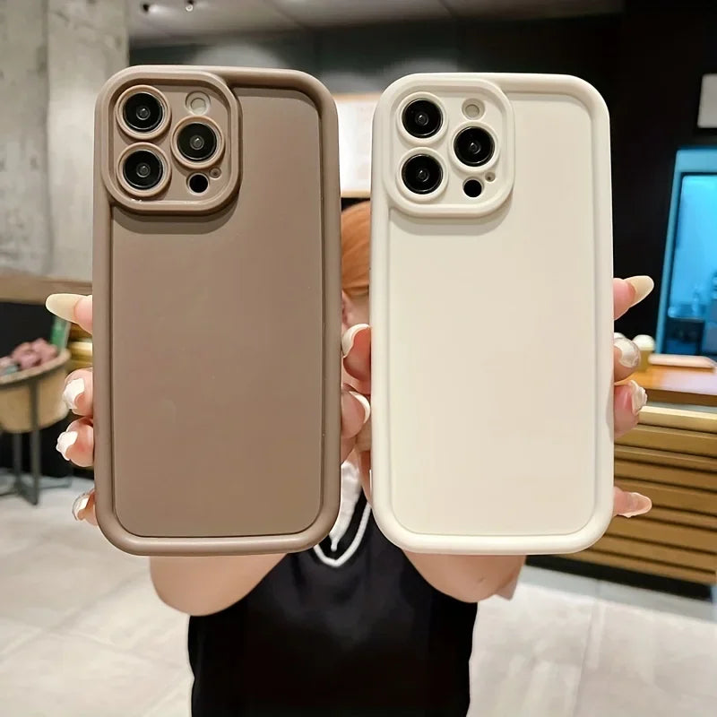 Apple iPhone Luxury Candy Color Silicone Phone Case