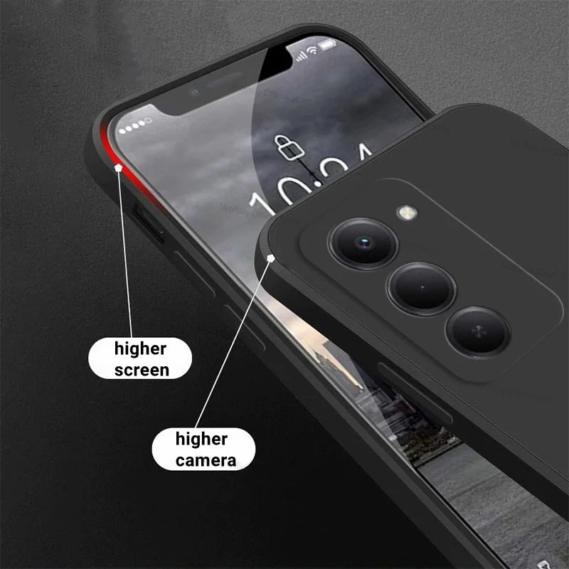 Xiaomi Redmi 15 Shockproof Liquid Silicone Phone Case