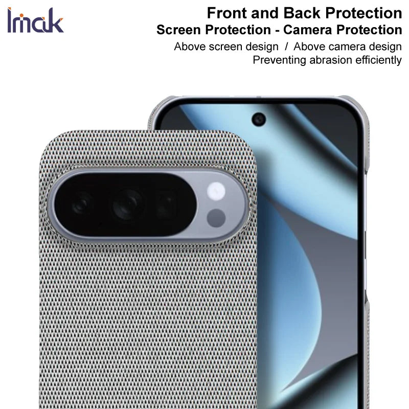 Google Pixel Luxury Fabric Back Panel Case IMAK Cloth
