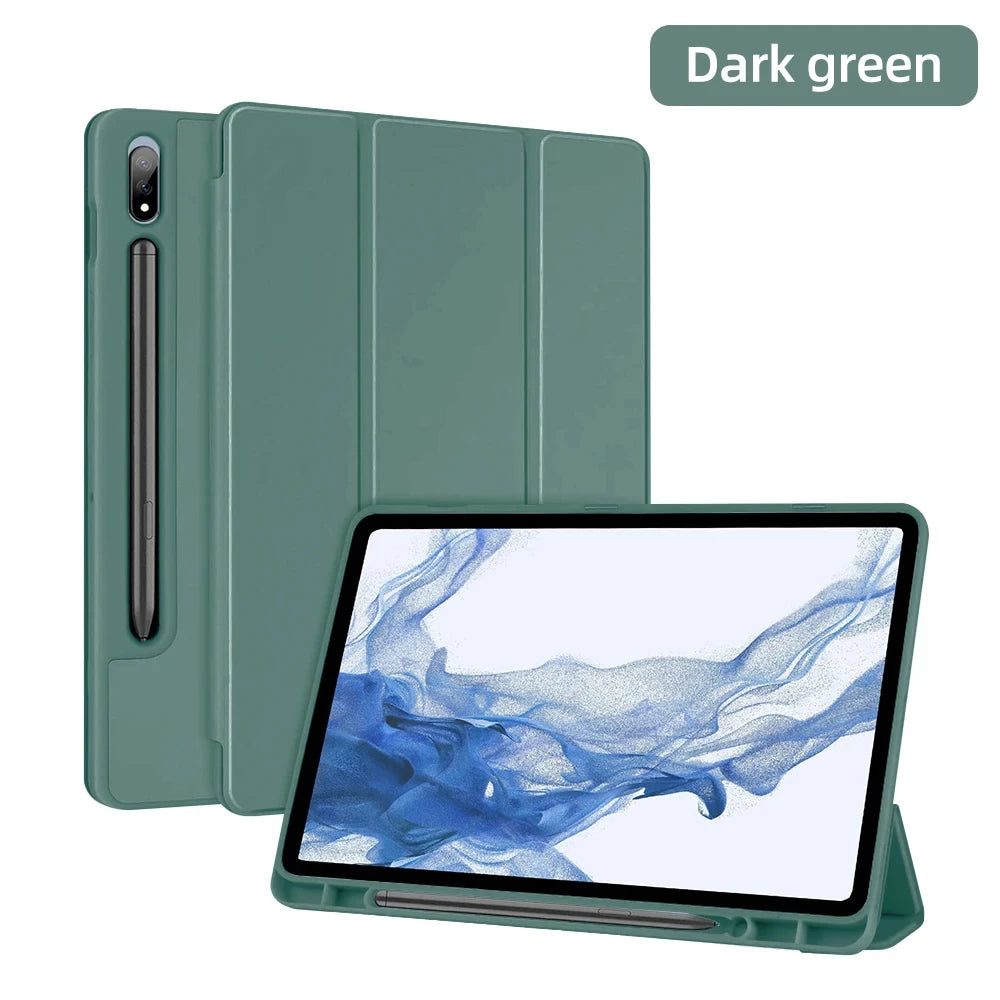 Samsung Galaxy Tablet Magnetic Silicone Folding Case