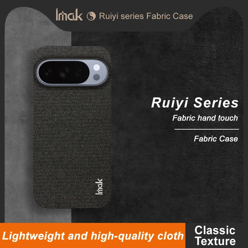 Google Pixel Luxury Fabric Back Panel Case IMAK Cloth