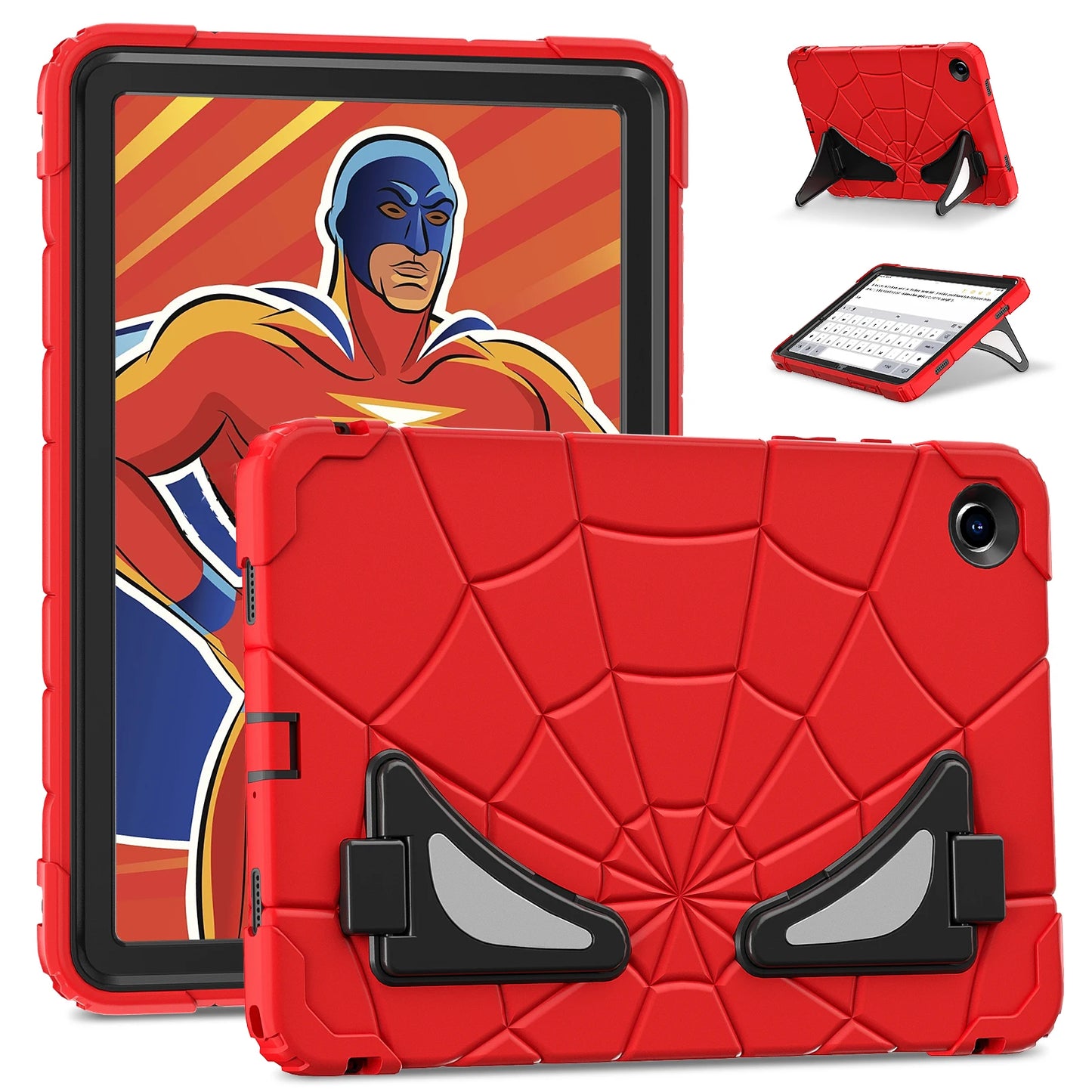 Samsung Galaxy Tab Case S10 S9 FE S8 S7 A9 Plus 11 inch A8 10.5 A7 Lite 8.7 Spider Man Armor Case