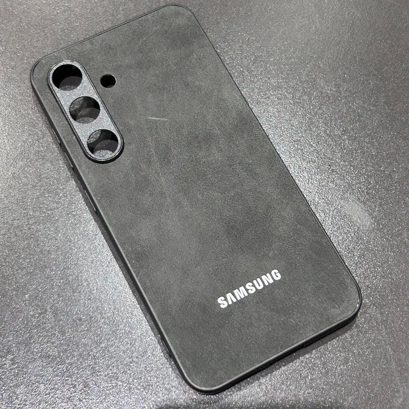 Luxury Sheepskin Leather Phone Case for Samsung Galaxy S25 Ultra, S25, S24, S23, S22, S21 Ultra, Plus, S23 FE, S24 FE