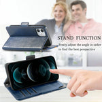 Realme RFID Leather Flip Case Wallet In Black With Magnetic Closure