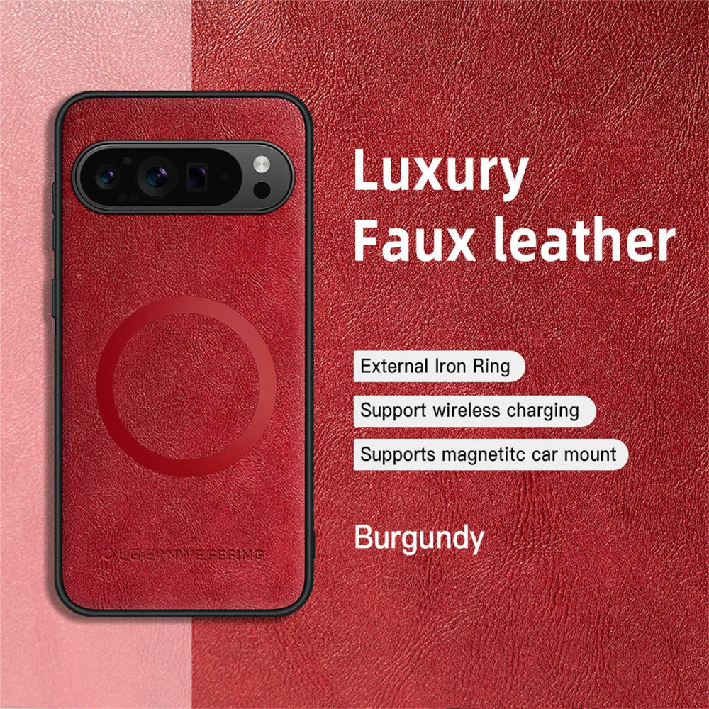 Google Pixel Premium Leather Phone Case