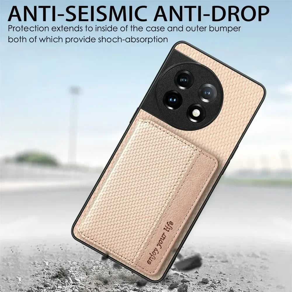 OnePlus Wallet Case Leather Card Holder