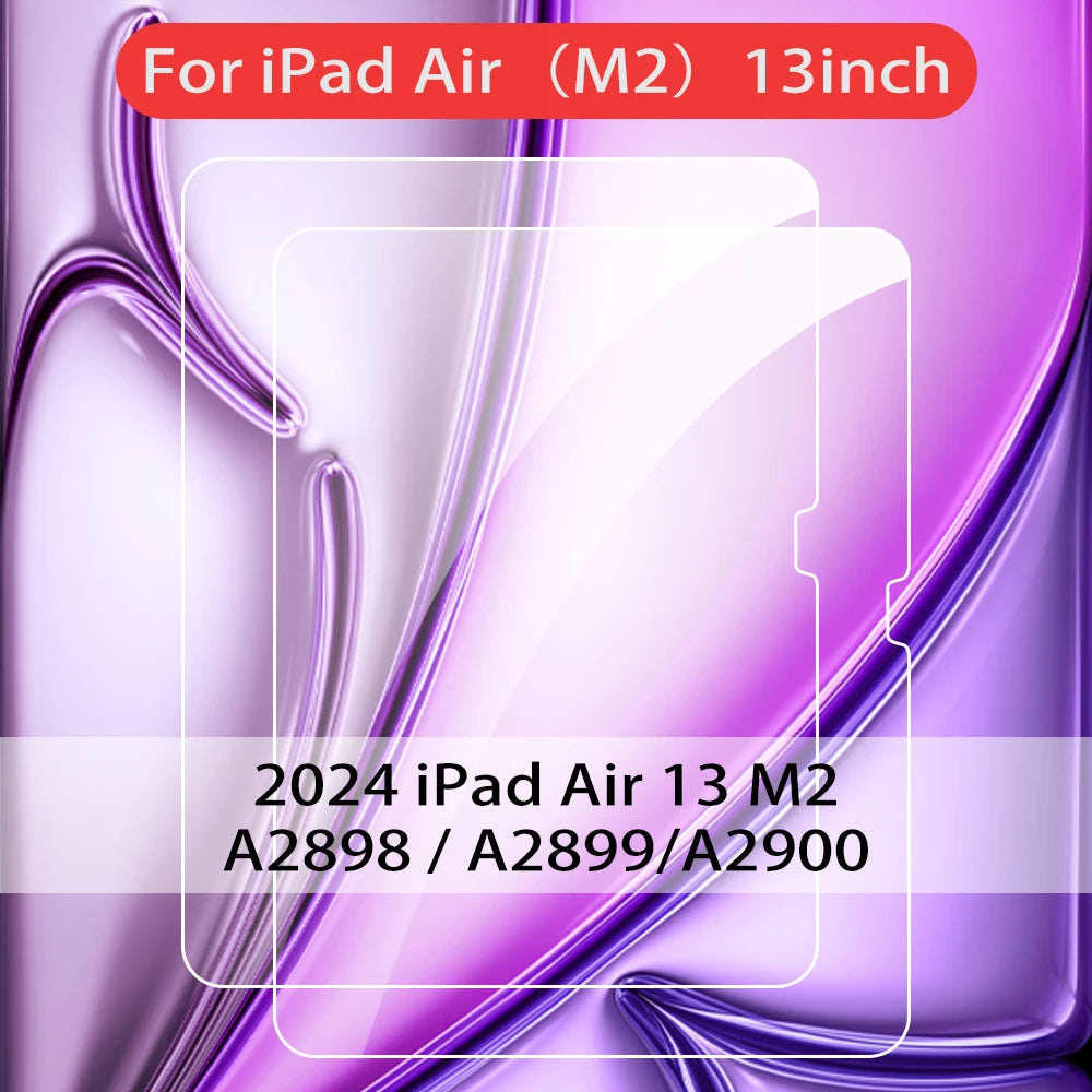 Apple iPad - Tempered Glass Screen Protector - 2 Pack