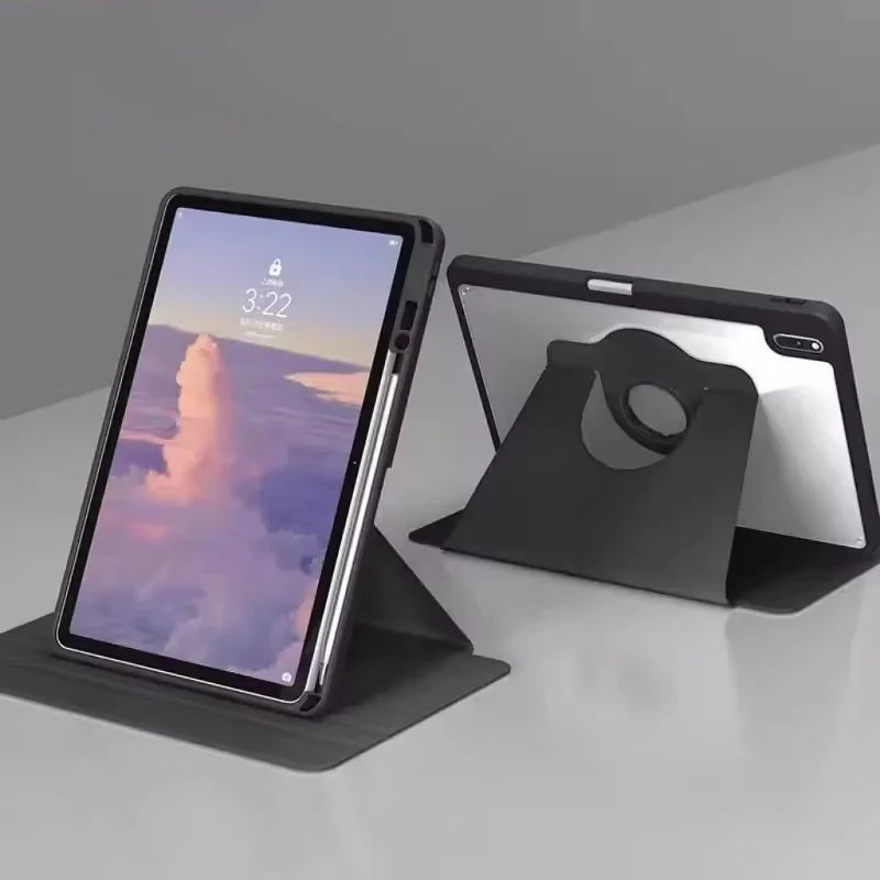 Samsung Galaxy S10 S9 Ultra 14.6" S8 S7 FE A9 + Plus A8 A7 S6 Lite 8.7" Flip Cover with Pen Holder