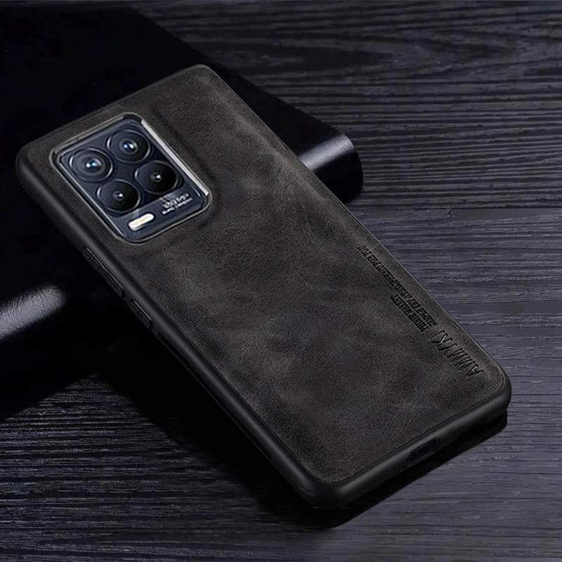 Realme Leather Case TPU Bumper