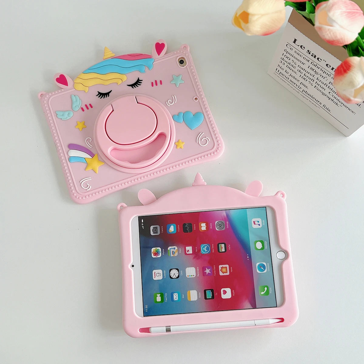 Samsung Galaxy Tablet Kids Cartoon Silicone Case