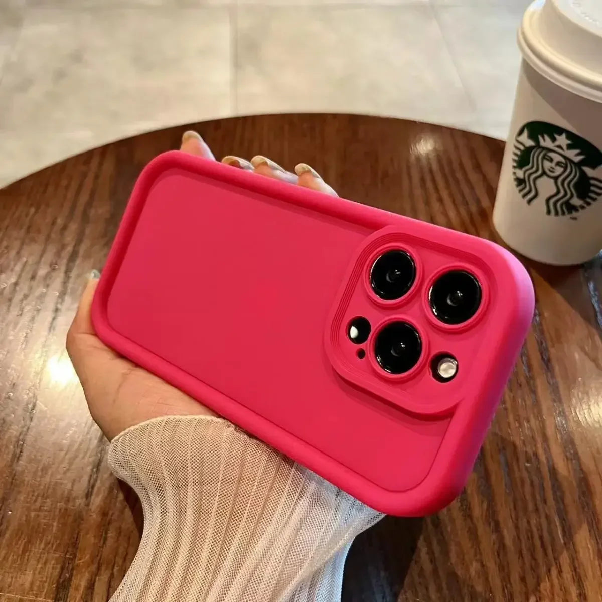 Apple iPhone Luxury Candy Color Silicone Phone Case